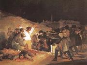 Francisco de goya y Lucientes The third May Spain oil painting artist